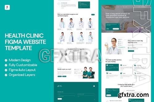 Health Clinic - Figma Website Template G74B5HA