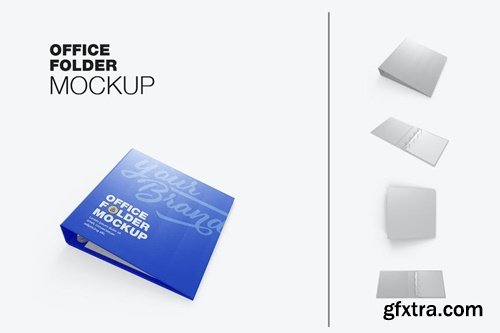 Paper Office Folder Mockup LSGUMGC