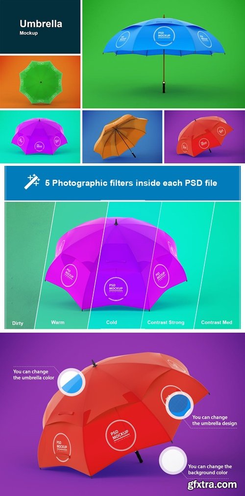 Umbrella Mockup