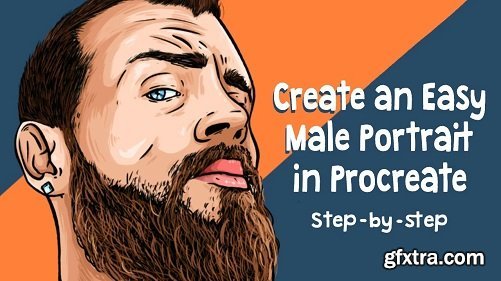 Create an Easy Male Portrait in Procreate