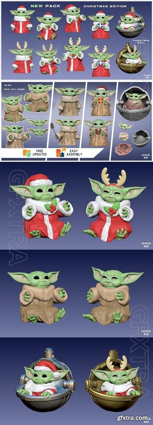 The Child - GROGU - Baby Yoda - The Mandalorian - Star Wars 3D Print