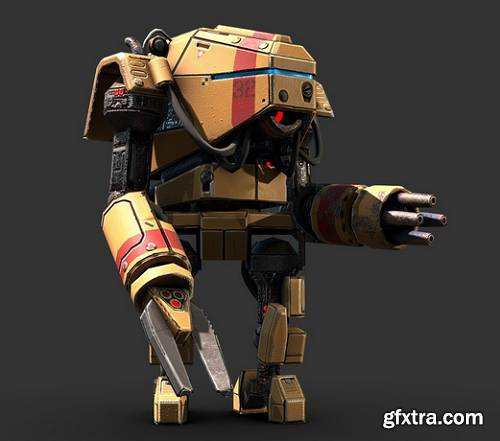 Powersuit Mecha 3D Model