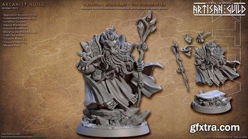 Artisan Guild - Volrunax Runebeard The Guildmaster 3D Print