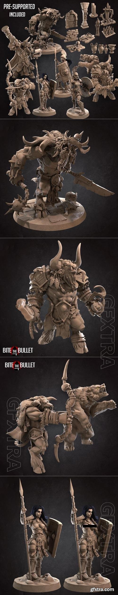 Bite the Bullet - Minotaurs January 2021 3D Print