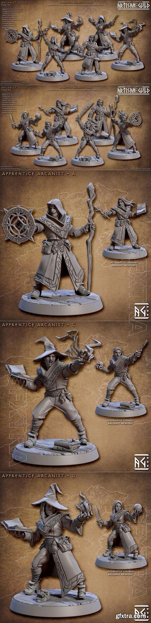 Arcanist Guild - Apprentice Arcanists 3D Print