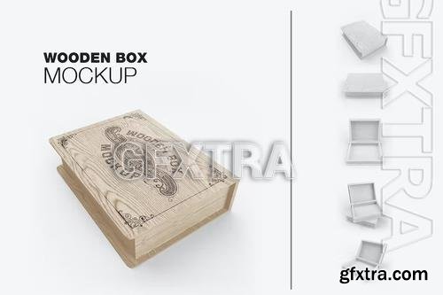 Wooden Box Mockup XP5ZR6Z