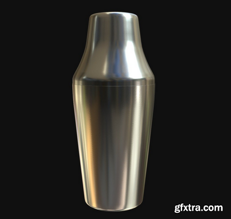 French shaker 3D Model