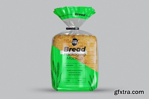 Bread Packaging Mockup CFJKMBP