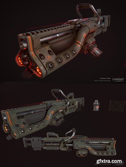 Baikal Plasmagun 3D Model