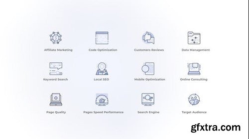 Videohive SEO Optimization - User Interface Icons 40110017