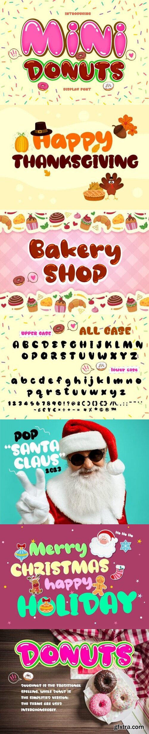 Mini Donuts Font