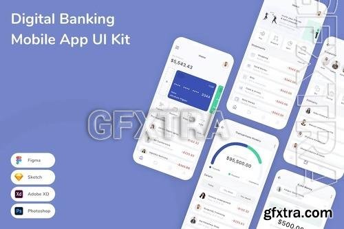 Digital Banking Mobile App UI Kit 6SZHA98