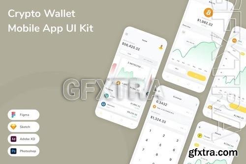 Crypto Wallet Mobile App UI Kit ULTNM2H