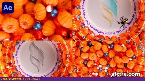 Videohive Halloween Logo Intro 40156922