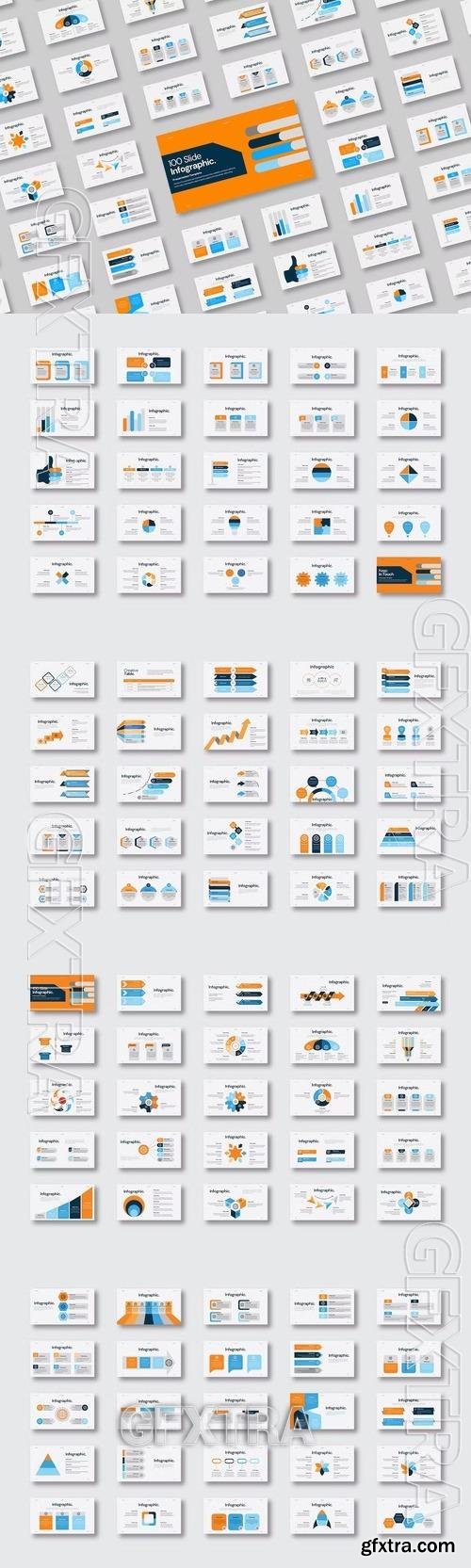 Chart Infographic Presentation Template NJBQWPU