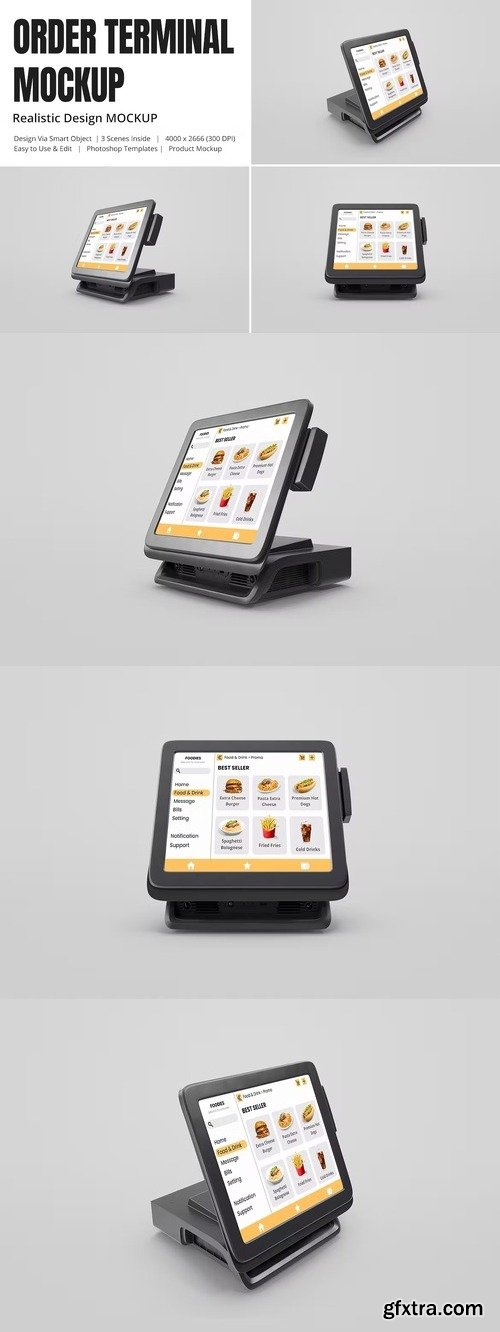 Order Terminal Mockup