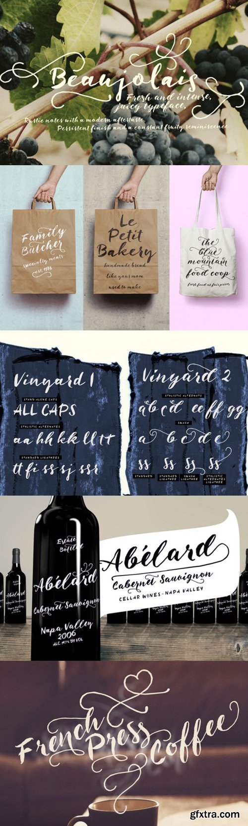 Beaujolais Script Fonts