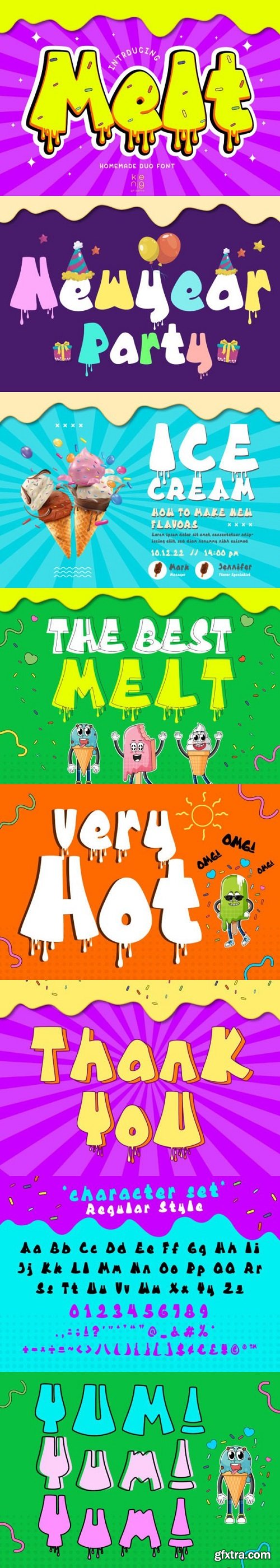 Melt Font