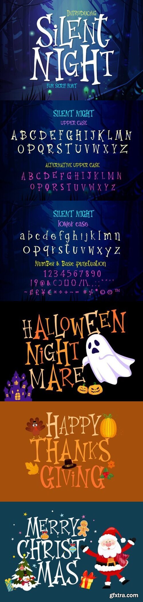 Silent Night Font