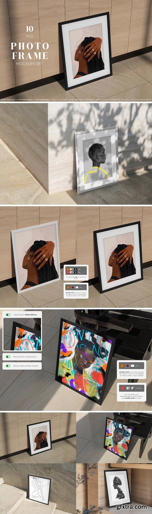 Photo Frame Mockups QAX3WNJ