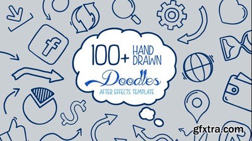 Videohive Hand Drawn Doodle Pack After Effects 40167557