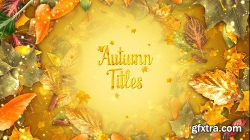 Videohive Autumn Titles 40151934