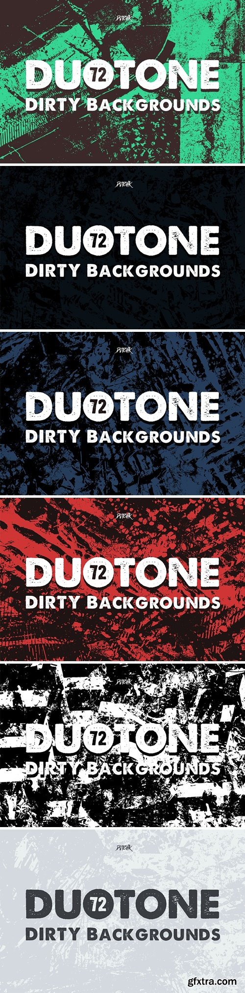 Duotone Dirty Backgrounds BXGJKQ4