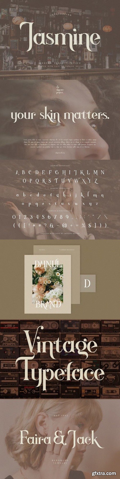 Jasmine Vintage Font