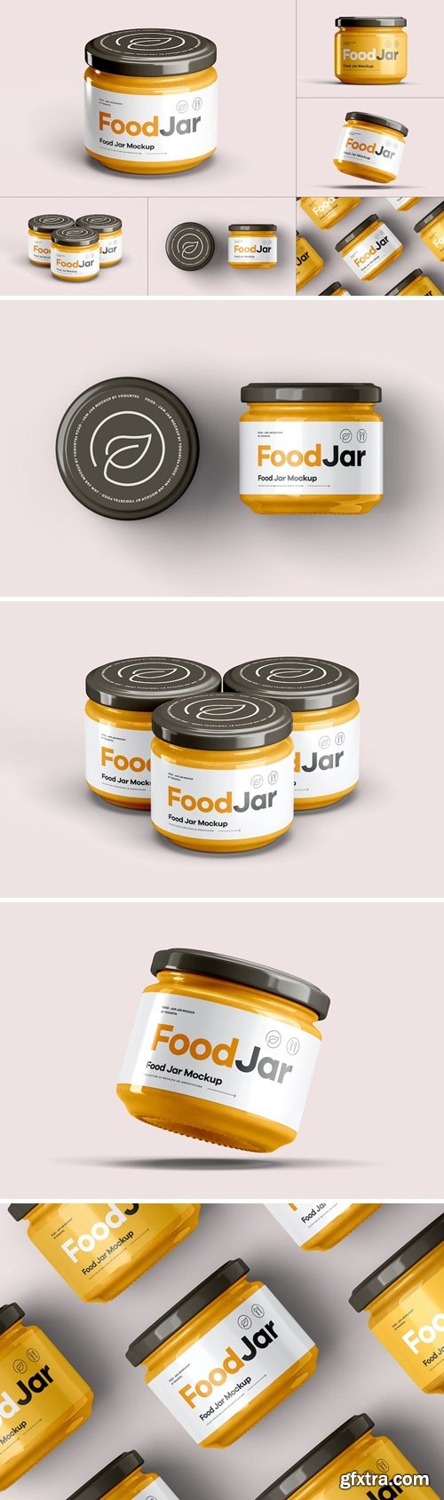 Food Jar Mock-up 2 NBZ4VUK