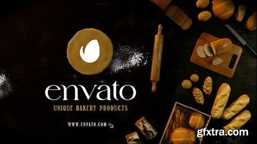 Videohive Bakery Products Intro 40174226