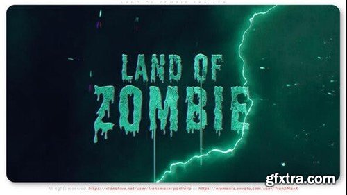 Videohive Land of Zombie Trailer 40185391