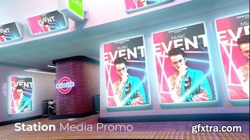 Videohive Subway Station Media Promo 31059179