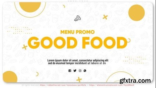 Videohive Good Food 40199994