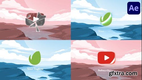 Videohive Shards Painting logo for After Effects 40205767