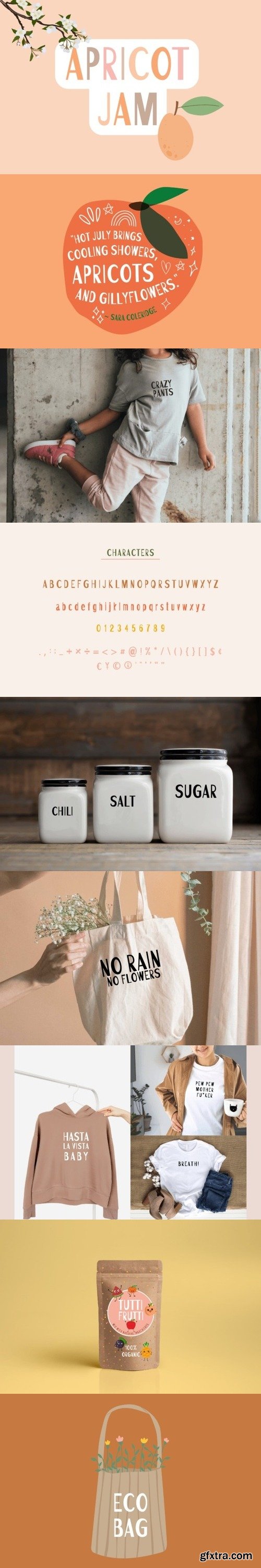 Apricot Jam Font