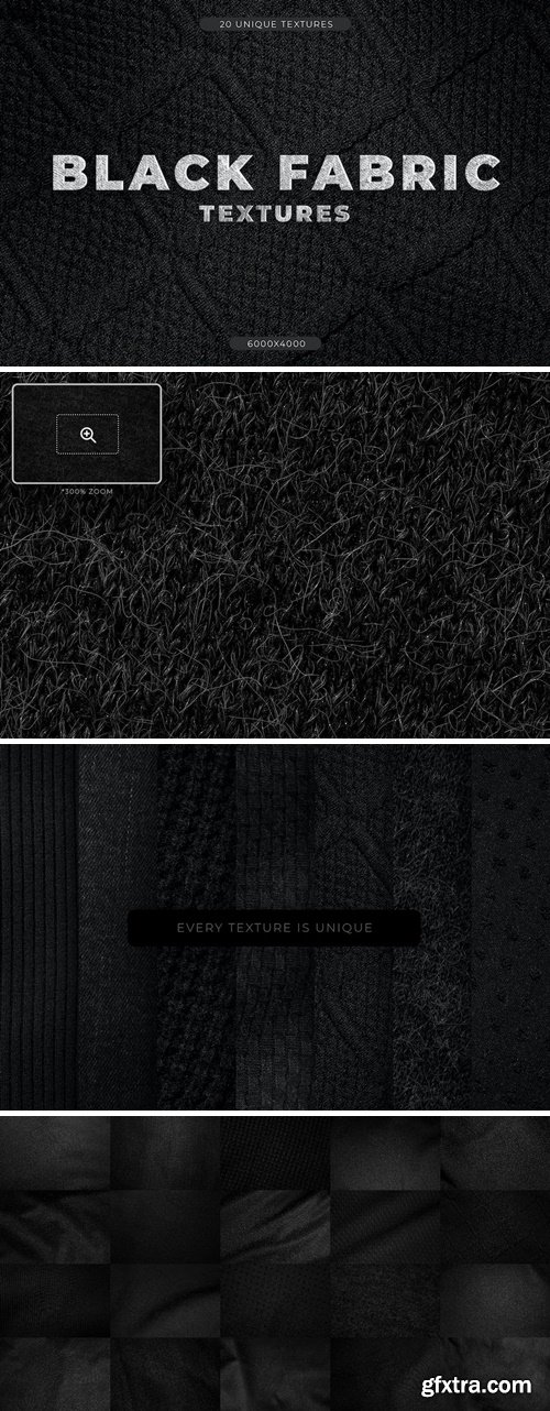 Black Fabric Textures 67V74MD