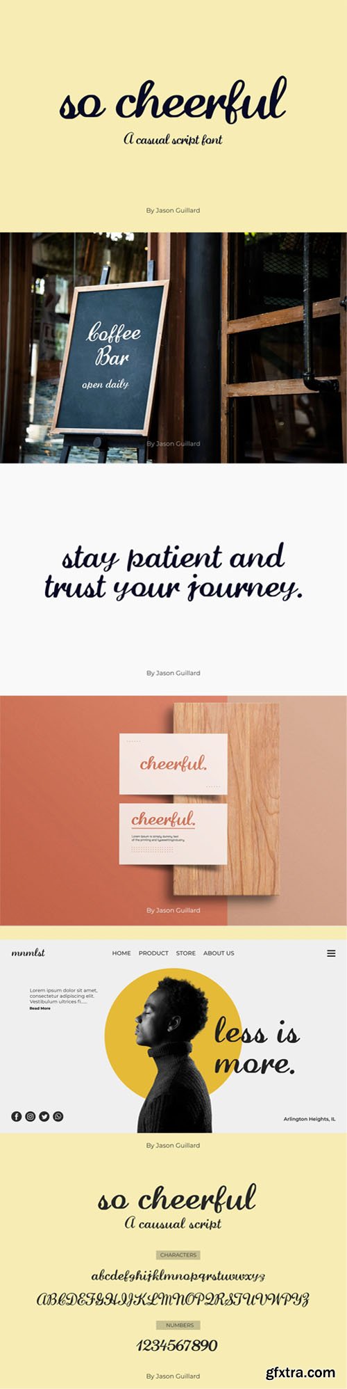 So Cheerful - Casual Script Typeface