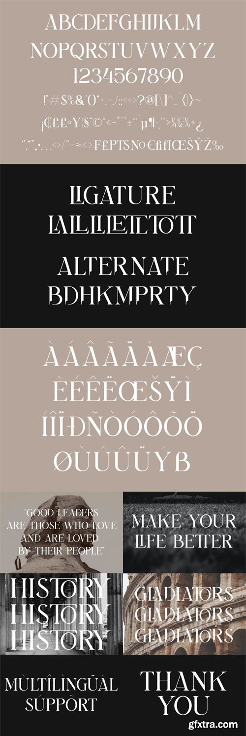 Bilargy - Classic Serif Font