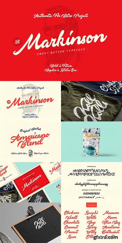 Markinson Script Font