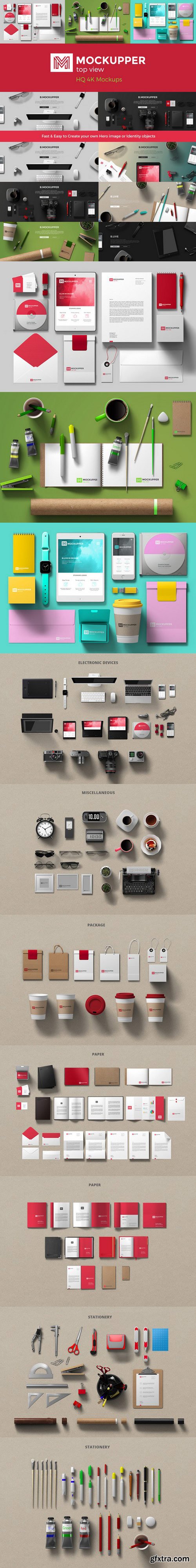 Mockupper Scene Generator topview 4K