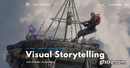 Learn Squared - Visual Storytelling by Romain Jouandeau