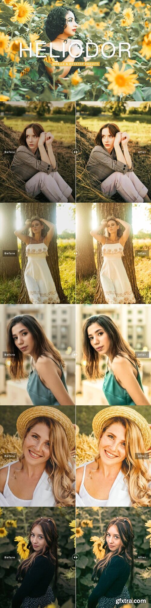 CreativeMarket - Heliodor Pro Lightroom Presets 10277029