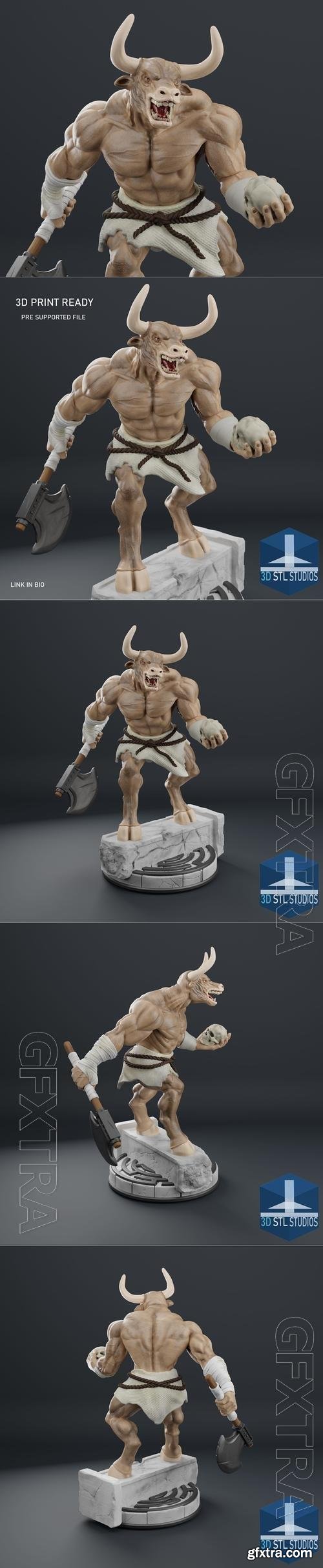 3D Stl studio - Minotaur 3D Print