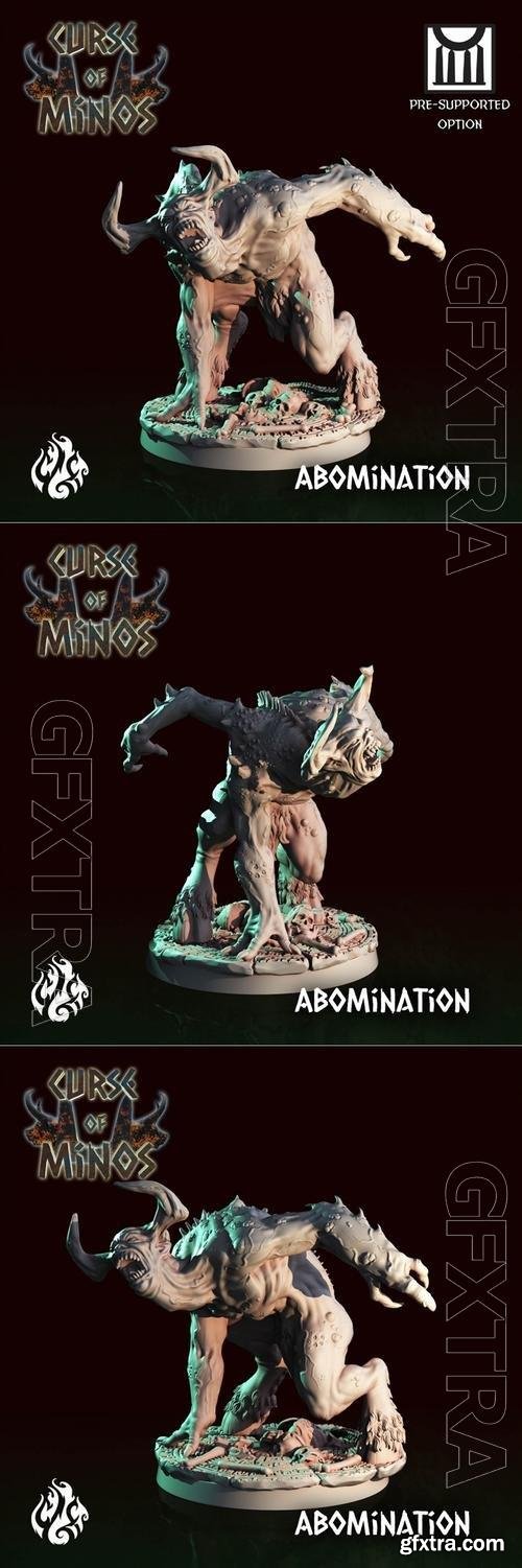 Abomination Minotaur 3D Print