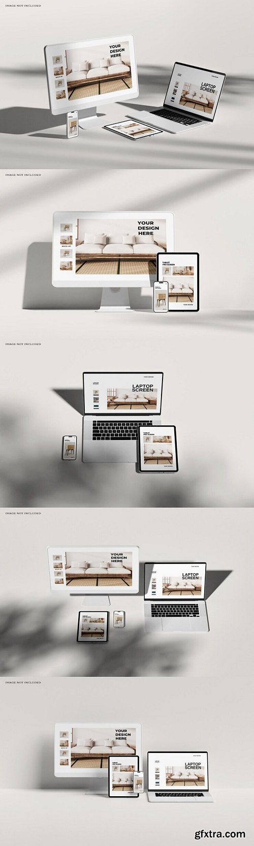 Multi device responsive mockup