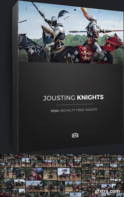 Photobash - Jousting Knights