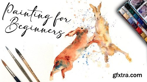 A Step-by-Step Painting for Absolute Beginners: Learn to Paint Expressive, Loose & Easy Watercolor