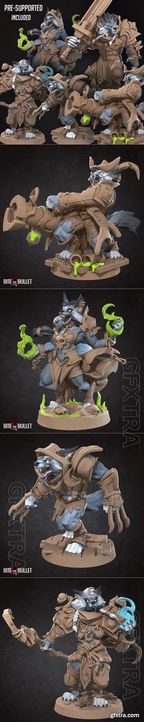 Bite the Bullet - Worgens Pack 3D Print