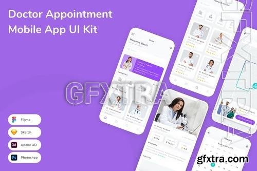 Doctor Appointment Mobile App UI Kit RW5P5KQ