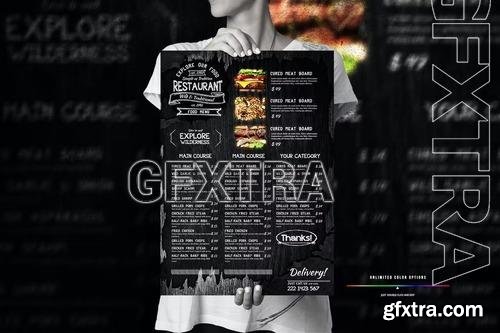 Food Menu Big Poster Design RBW4EQR